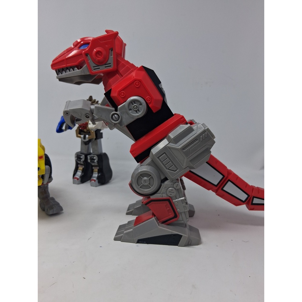 Power Rangers Lot Gold Samurai Ranger Wild Force Megazord Zord Figures - Picture 11 of 16